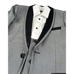 Tom H Garrison Completo 4 Pezzi Giacca-Gilet-Camicia-Pantalone per Bambino CMTM BLU TOM H GARRISON 