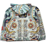 Just Cavalli Giubbino Stampa Fantasia con Cappuccio per Bambino JBP26181KW MULTICOLOR JUST CAVALLI 