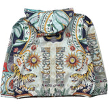Just Cavalli Giubbino Stampa Fantasia con Cappuccio per Bambino JBP26181KW MULTICOLOR JUST CAVALLI 