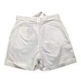 Liu Jo Short Tinta Unita Con Cinturino Bianco Per Bambina