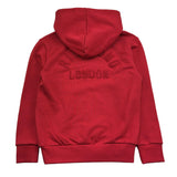 John Richmond Felpa Chiusa con Cappuccio Tinta Unita per Bambino RBP26190FE ROSSO JOHN RICHMOND 