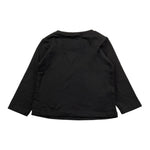 Liu Jo Shirt Tinta Unita Girocollo con Brillantini per Bambina KF4029 NERO LIU JO 