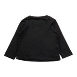 Liu Jo Shirt Tinta Unita Girocollo con Brillantini per Bambina KF4029 NERO LIU JO 
