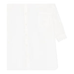 Dou Dou Camicia Tinta Unita Manica Lunga per Bambina DW1A20 BIANCO DOU DOU 