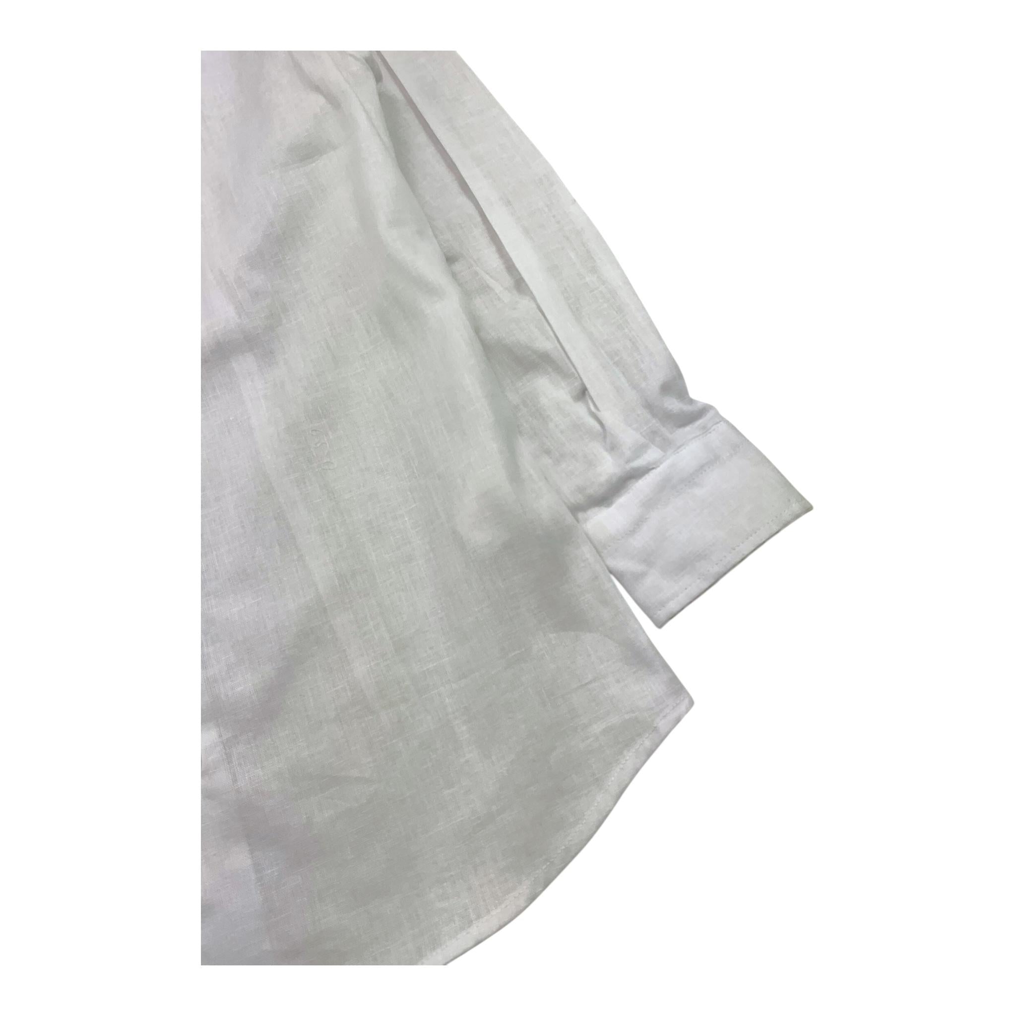 IMPERATORE NAPOLI camicia tinta unita con colletto  Bianco per Bambino ORIA BIANCO IMPERATORE NAPOLI 