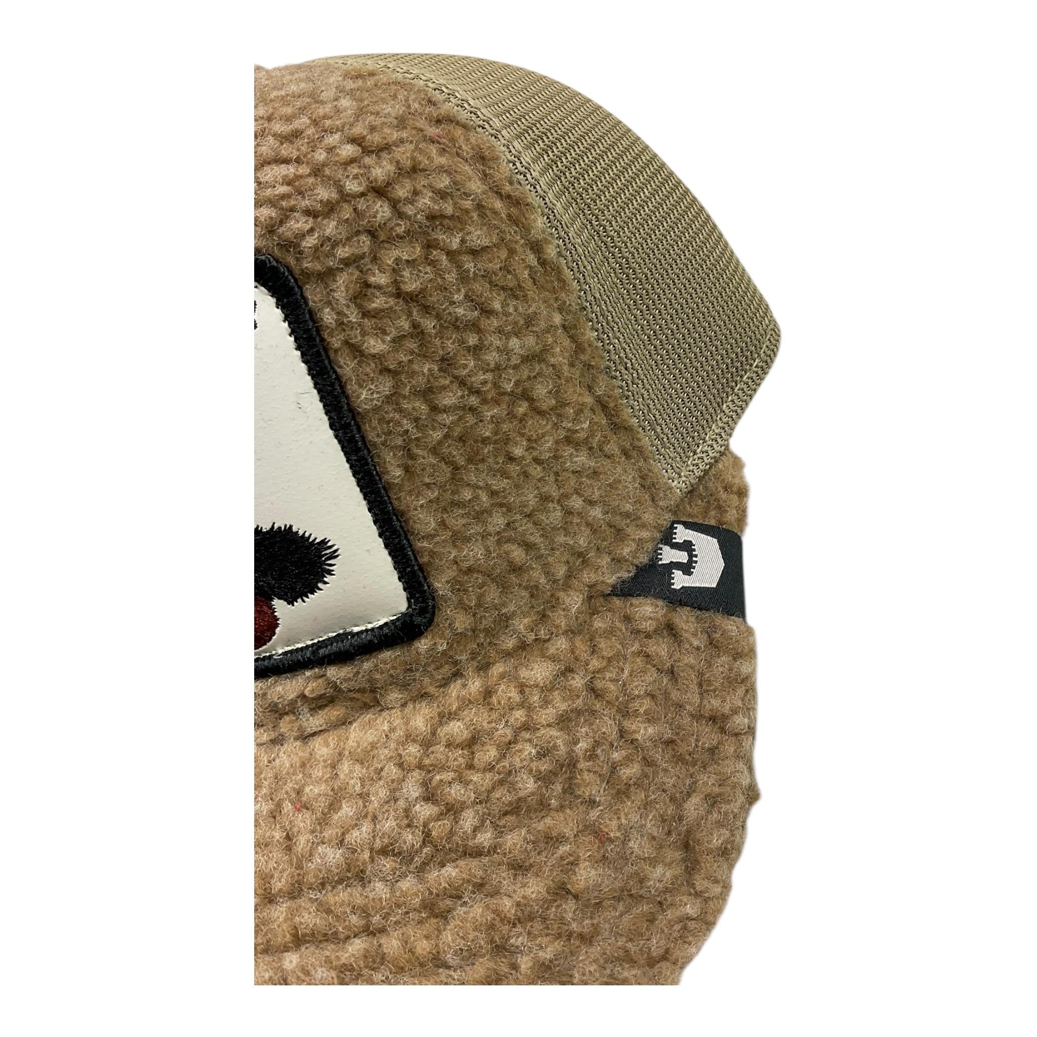 GOORIN BROS berretto tinta unita con ricamo animale Beige per Bambino 20333 BEIGE GOORIN BROS 