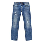 GUESS jeans tinta unita 5 tasche Blu per Bambino L4YA08D52Z0 BLU GUESS 