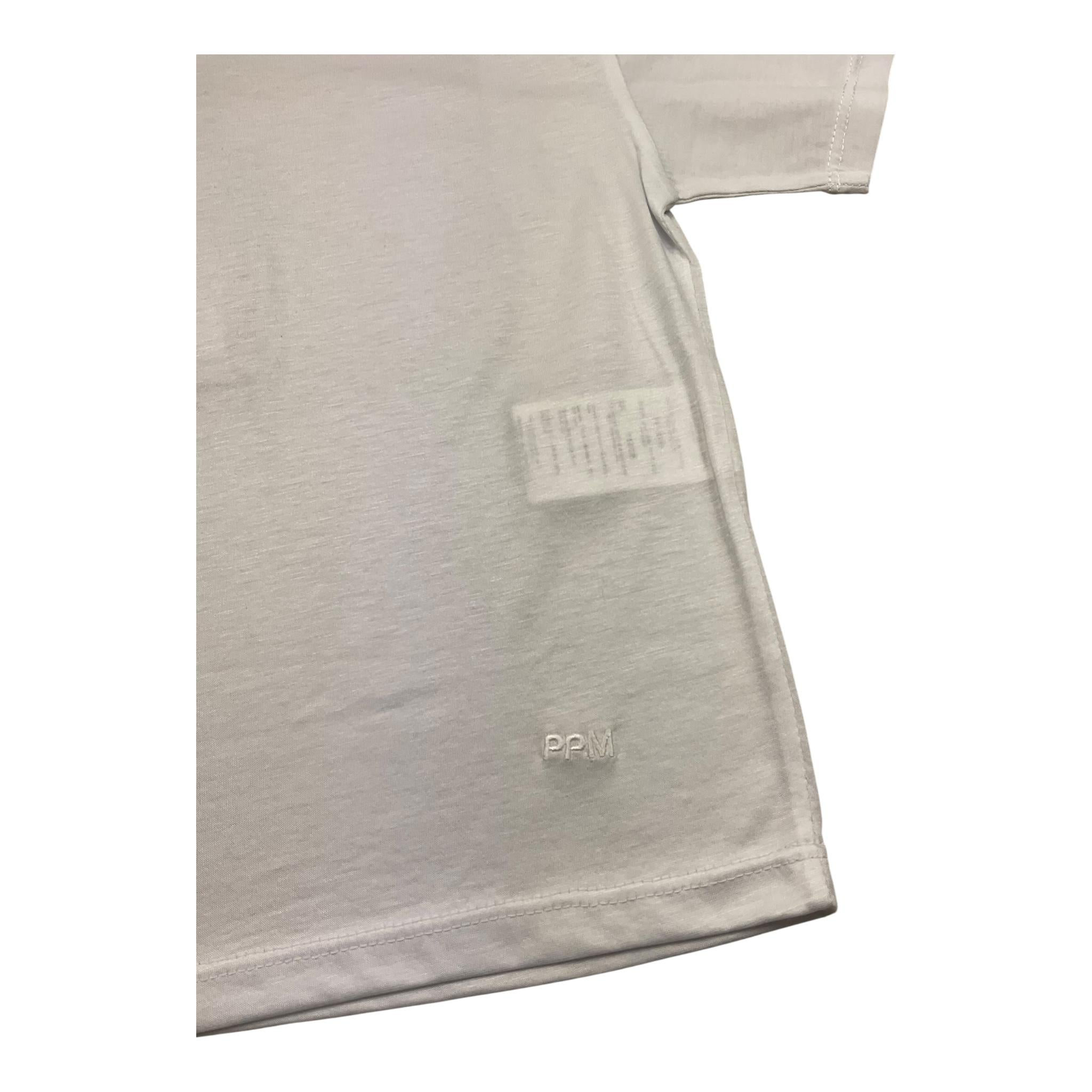 Paolo Pecora T-Shirt Girocollo Tinta Unita per Bambino PP3906 BIANCO PAOLO PECORA 