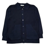 Paolo Pecora Cardigan Tinta Unita con Bottoni per Bambino PP4281 BLU PAOLO PECORA 