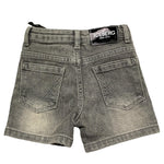 Iceberg Bermuda Tinta Unita In Denim con Girovita Regolabile per Neonato BMICE5108B GRIGIO ICEBERG 