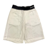Emporio Armani Bermuda Tinta Unita Con Elastico In Vita Panna Per Bambino