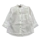 J.O. MILANO camicia tinta unita con collo coreano Bianco per Neonato 376Z2 BIANCO J.O. MILANO 