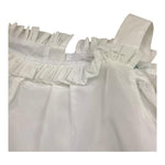 A' La Page Camicia Tinta Unita Modello Top per Bambina ANEMONE BIANCO A' LA PAGE 