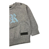 JOHN RICHMOND maglia girocollo tinta unita con logo Grigio per Neonato RIA25009MA GRIGIO JOHN RICHMOND 