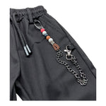 NEVER TOO pantalone tinta unita con elastico in vita Nero per Neonato NT2203N NERO NEVER TOO 