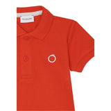 Trussardi Polo Mezza Manica Tinta Unita con Stampa per Neonato TIP23070PO ROSSO TRUSSARDI 