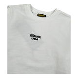 Blauer Felpa Chiusa Girocollo Tinta Unita con Stampa per Neonato 25SBLKF03551N BIANCO BLAUER 