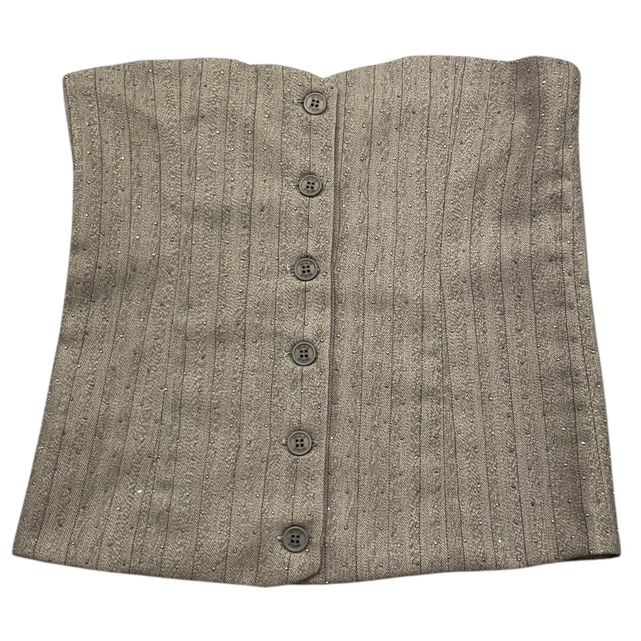 VICOLO top tinta unita con brillantini Grigio per Bambina 3141TOP00074J GRIGIO VICOLO 