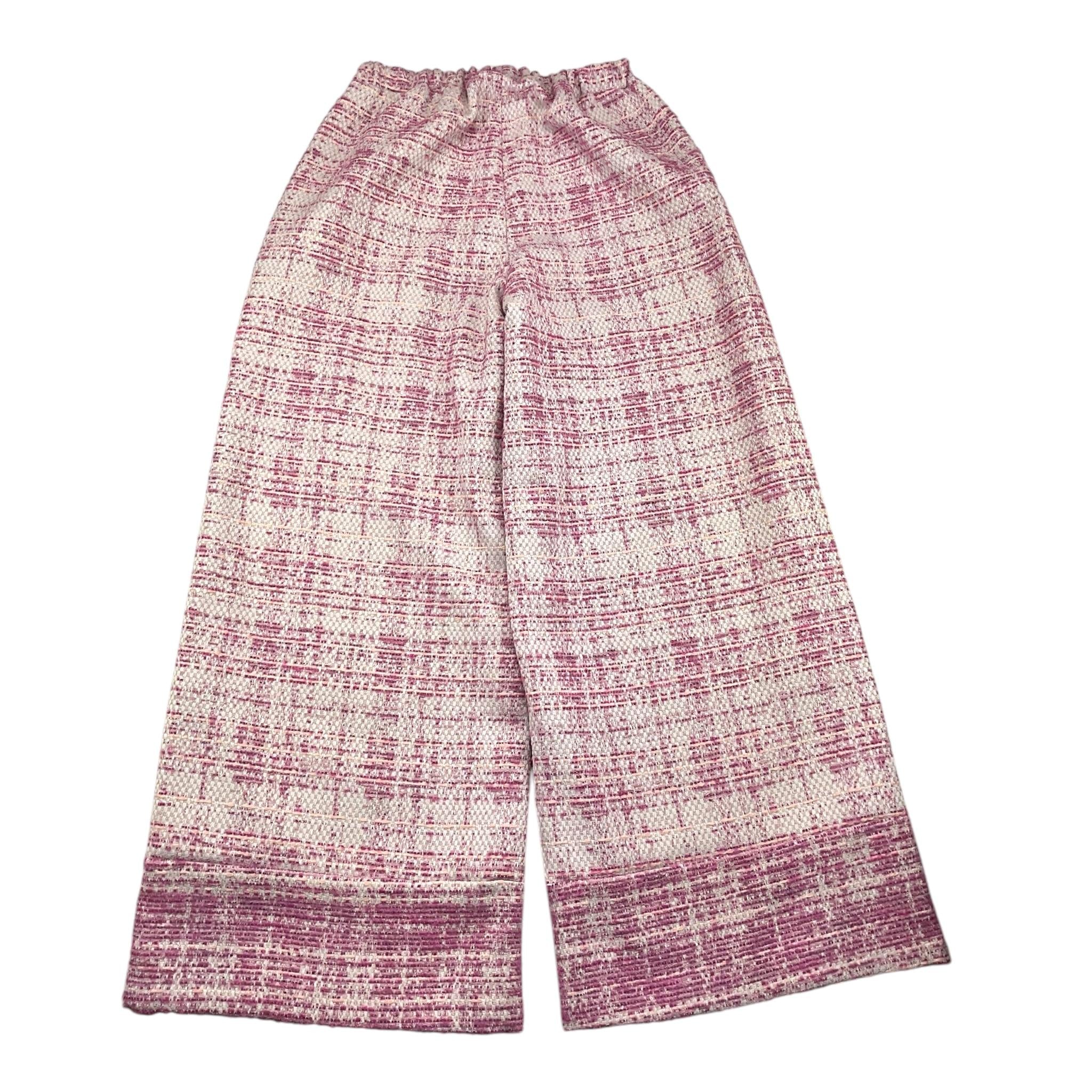SIMONETTA pantalone modello palazzo con elastico in vita Rosa per Bambina SV6A20 ROSA SIMONETTA 