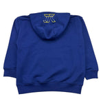 JOHN RICHMOND felpa chiusa con cappuccio tinta unita con stampa Blu per Bambino BA25183FE BLU JOHN RICHMOND 