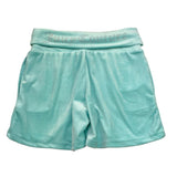 Juicy Couture Short Tinta Unita In Velluto per Bambina JBX6502 AZZURRO JUICY COUTURE 