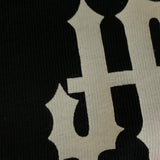 JOHN RICHMOND shirt girocollo tinta unita con stampa Nero per Neonato RIA24070TS NERO JOHN RICHMOND 