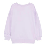 SAINT BARTH felpa chiusa girocollo tinta unita con ricami Lilla per Bambina FKPST LILLA SAINT BARTH 