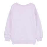SAINT BARTH felpa chiusa girocollo tinta unita con ricami Lilla per Bambina FKPST LILLA SAINT BARTH 