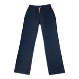 Over-D Pantalone Tinta Unita con Elastico In Vita Blu per Bambino