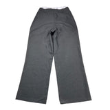 LU LU BY MISS GRANT pantalone tinta unita con elastico in vita modello a palazzo Nero per Bambina LL2997 NERO LU LU BY MISS GRANT 