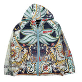 Just Cavalli Giubbino Stampa Fantasia con Cappuccio per Bambino JBP26181KW MULTICOLOR JUST CAVALLI 