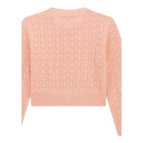 Guess Cardigan Tinta Unita Traforato per Bambina J4RR03Z3CD0 ROSA GUESS 