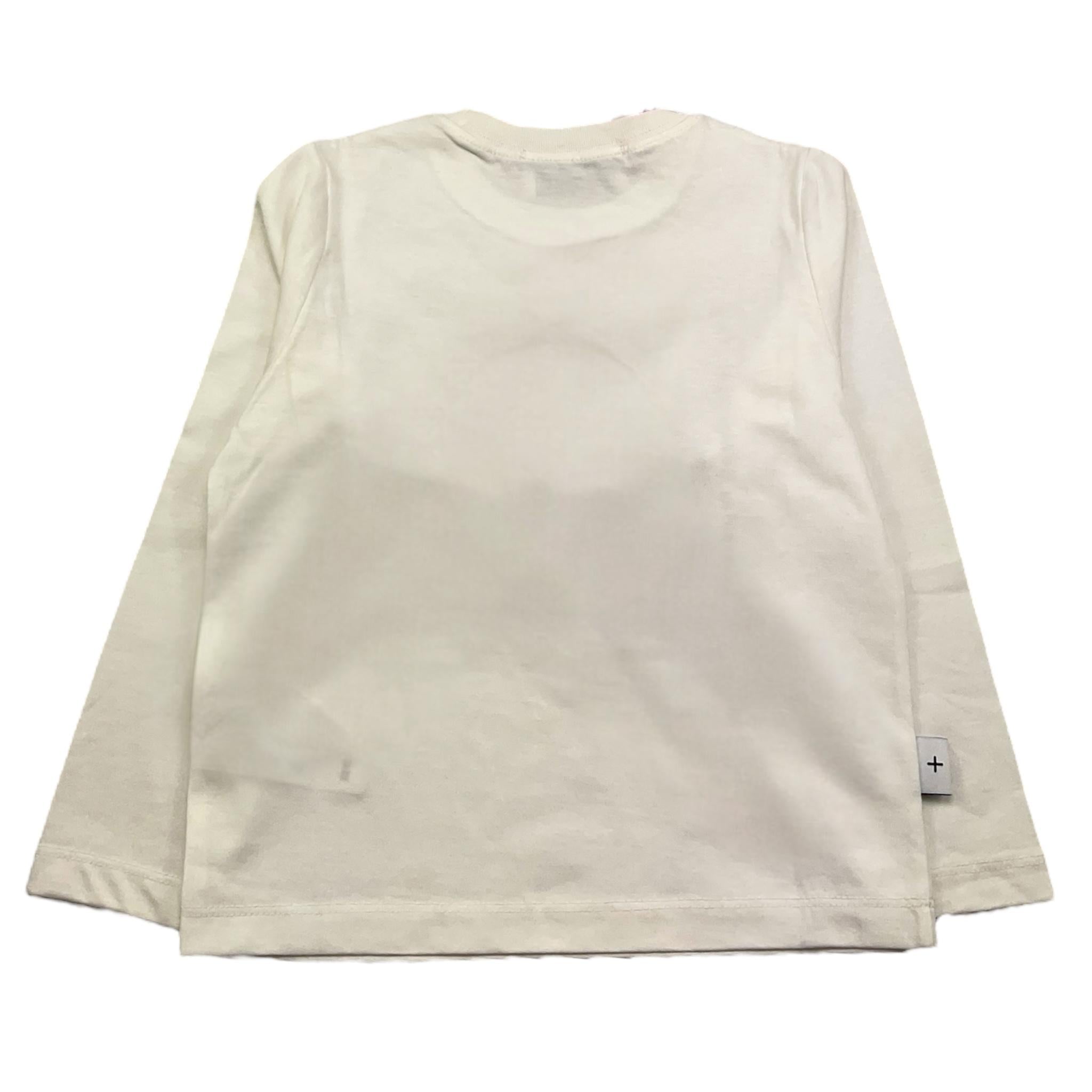 SHOE shirt girocollo tinta unita con maniche in contrasto Bianco per Bambina TONYA2846 BIANCO SHOE 