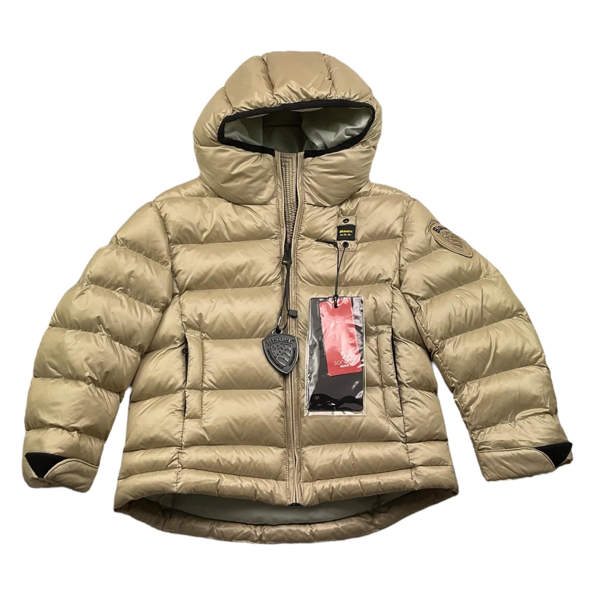 BLAUER giubbino tinta unita con cappuccio Beige per Bambino 24WBLKC02569X BEIGE BLAUER 