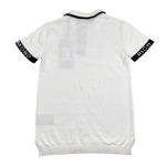 John Richmond Polo Mezza Manica Tinta Unita con Logo per Bambino RBP26147PO BIANCO JOHN RICHMOND 