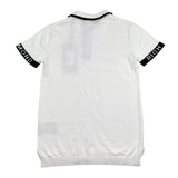 John Richmond Polo Mezza Manica Tinta Unita con Logo per Bambino RBP26147PO BIANCO JOHN RICHMOND 