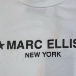 MARC ELLIS shirt girocollo tinta unita con stampa Bianco per Bambina JMJTS15498 BIANCO MARC ELLIS 