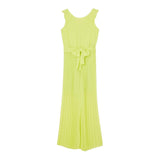 Liu Jo Tuta Intera Tinta Unita Giromanica per Bambina GA5211X GIALLO LIU JO 