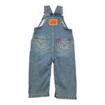 Levi'S Salopette In Denim Tinta Unita per Neonato 6EM334 BLU LEVI'S 