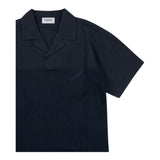 Dondup T-Shirt Tinta Unita con Colletto per Neonato DMTS040N BLU DONDUP 