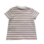 Trussardi T-Shirt Fantasia A Righe per Neonata TIP26121TS BIANCO/ROSA TRUSSARDI 