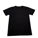 Never Too T-Shirt tinta unita con Stampa Nero per Bambino NT2336R NERO NEVER TOO 