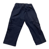 Manuel Ritz Pantalone Tinta Unita con Elastico In Vita per Neonato MR3013N BLU MANUEL RITZ 