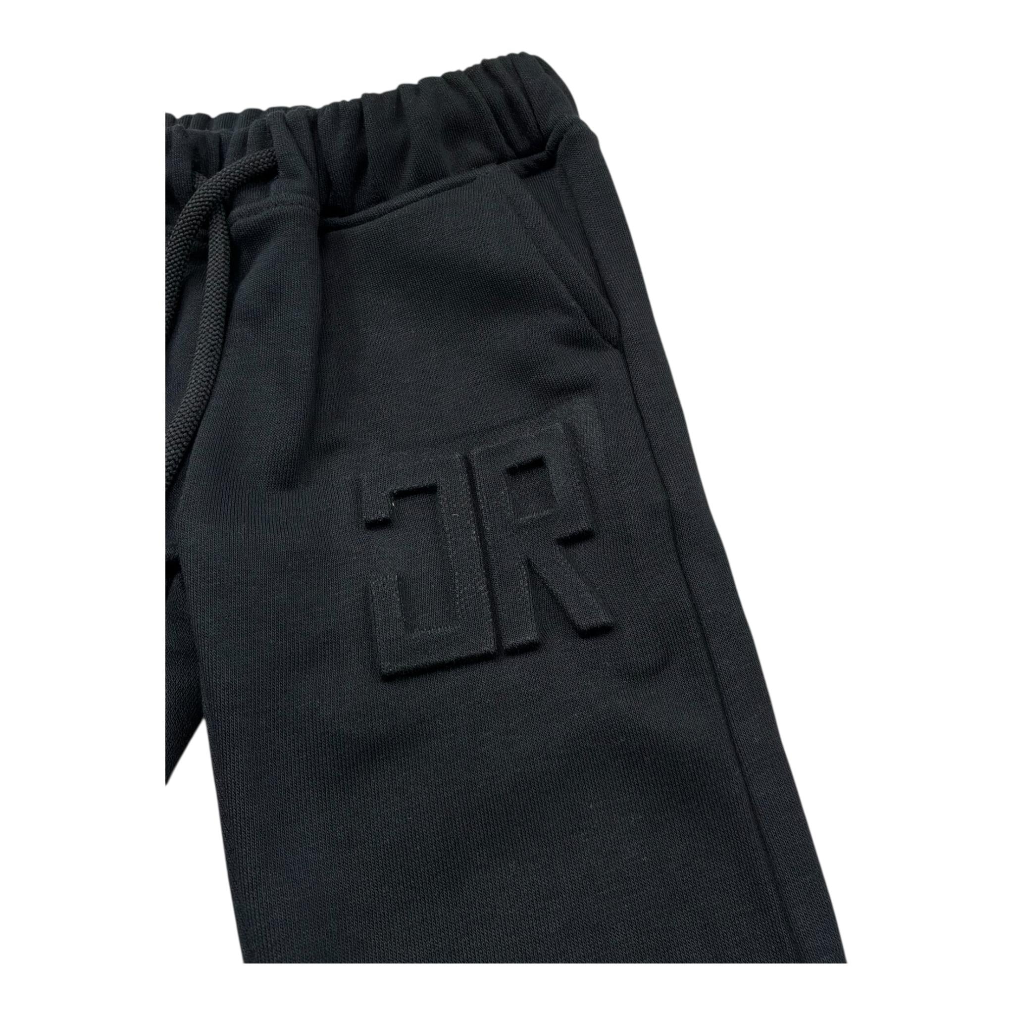 John Richmond Pantalone Tuta Tinta Unita per Neonato RIP26011PA NERO JOHN RICHMOND 