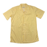 Louis Dieudonne' Camicia Tinta Unita Mezza Manica Fantasia A Righe Giallo Per Bambino