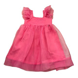 Naida Abito Giromanica Tinta Unita per Bambina NAAB327 ROSA NAIDA 