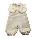 LA STUPENDERIA tutina manica lunga tinta unita Panna per Neonato CBPG55 PANNA LA STUPENDERIA 