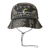 Tooco Cappello Modello Pescatore Tinta Unita Con Fantasia Grigio Per Bambino