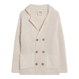Dou Dou Cardigan Tinta Unita con Bottoni per Bambina DW9P00X BEIGE DOU DOU 