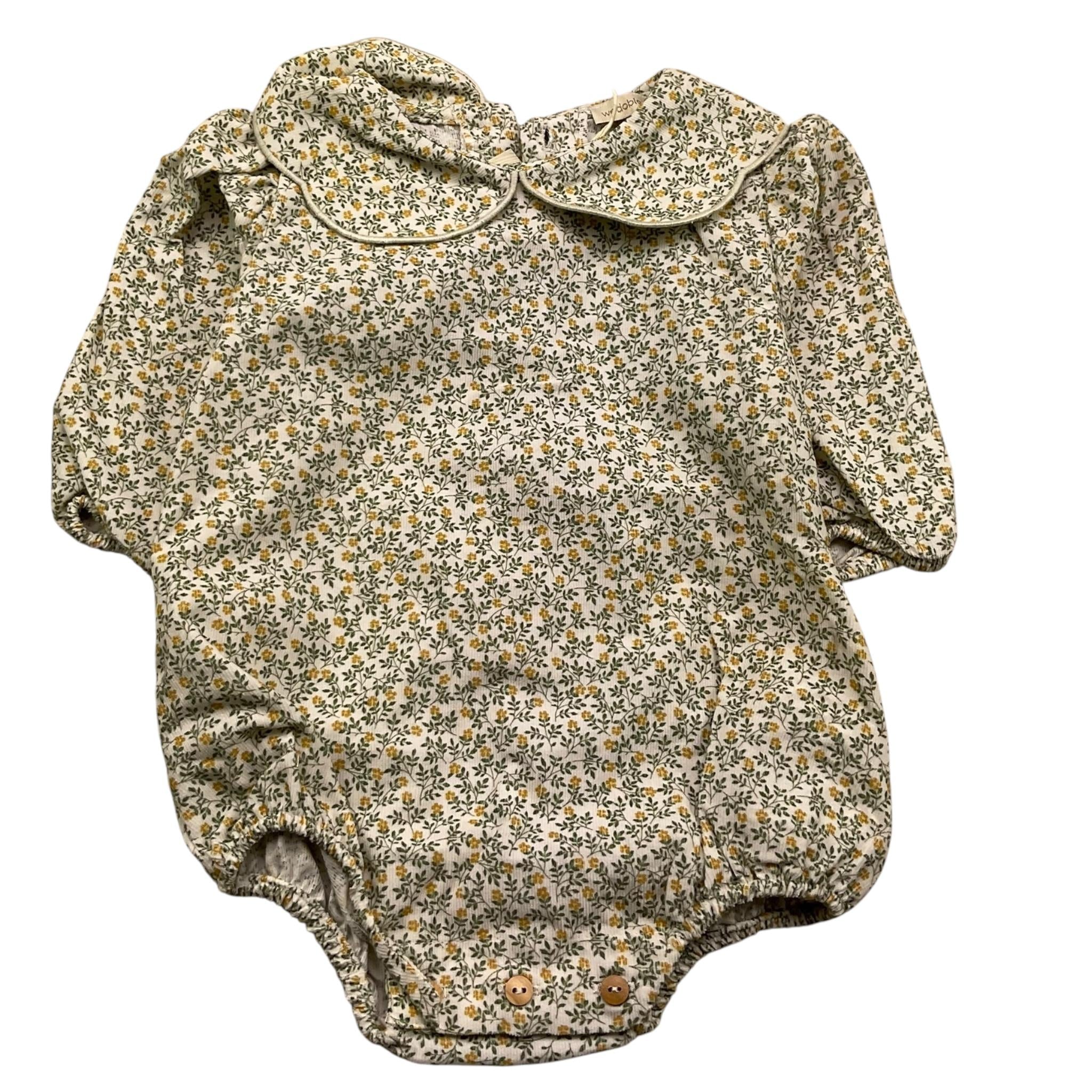 WEDOBLE body camicia manica lunga tinta unita con stampe in contrasto Bianco per Neonata I2409916F BIANCO WEDOBLE 